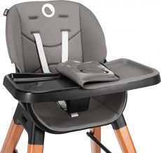 Стільчик для годування 4 в 1 Lionelo Mona BLACK ONYX